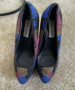 Recurate DYVINAL CRYSTAL PLATFORM HEEL - SM REBOOTED RESALE