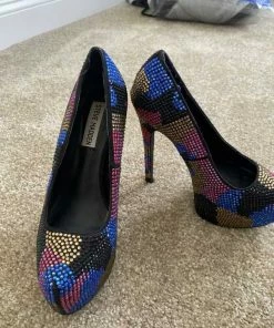 Recurate DYVINAL CRYSTAL PLATFORM HEEL - SM REBOOTED RESALE