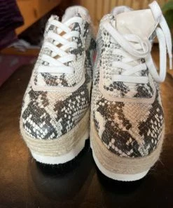 Recurate RESALE Steve Madden Knockout Platform Espadrille Sneaker - SM REBOOTED