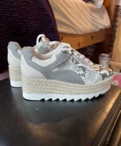 Recurate RESALE Steve Madden Knockout Platform Espadrille Sneaker - SM REBOOTED