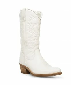 SteveMadden HAYWARD WHITE LEATHER