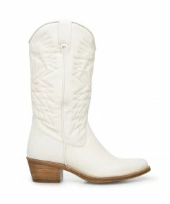 SteveMadden HAYWARD WHITE LEATHER
